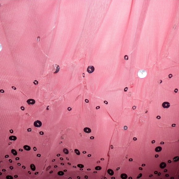 Macy's Pink Gown Junior Size 16 NWT - Picture 4 of 5